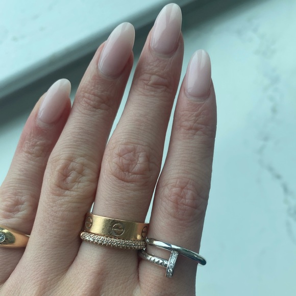 Cartier Juste Un Clou white gold / diamond ring - Picture 4 of 9